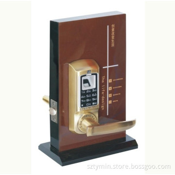 Body material zinc alloy biometric fingerprint door lock